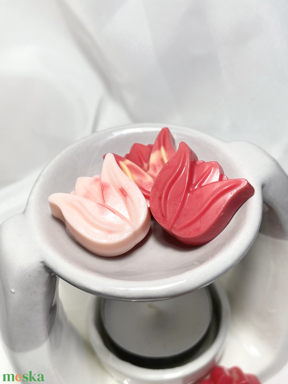 Tulipános szója illatviasz - otthon & életmód - gyertya, illat, aroma - illatviasz - Meska.hu