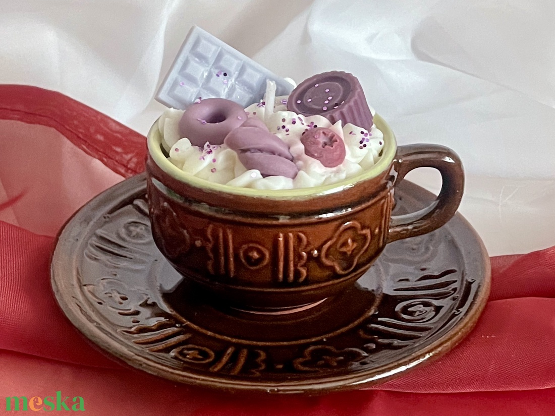 Szója illatviasz gyertya levendulás kávé - otthon & életmód - gyertya, illat, aroma - gyertya - Meska.hu