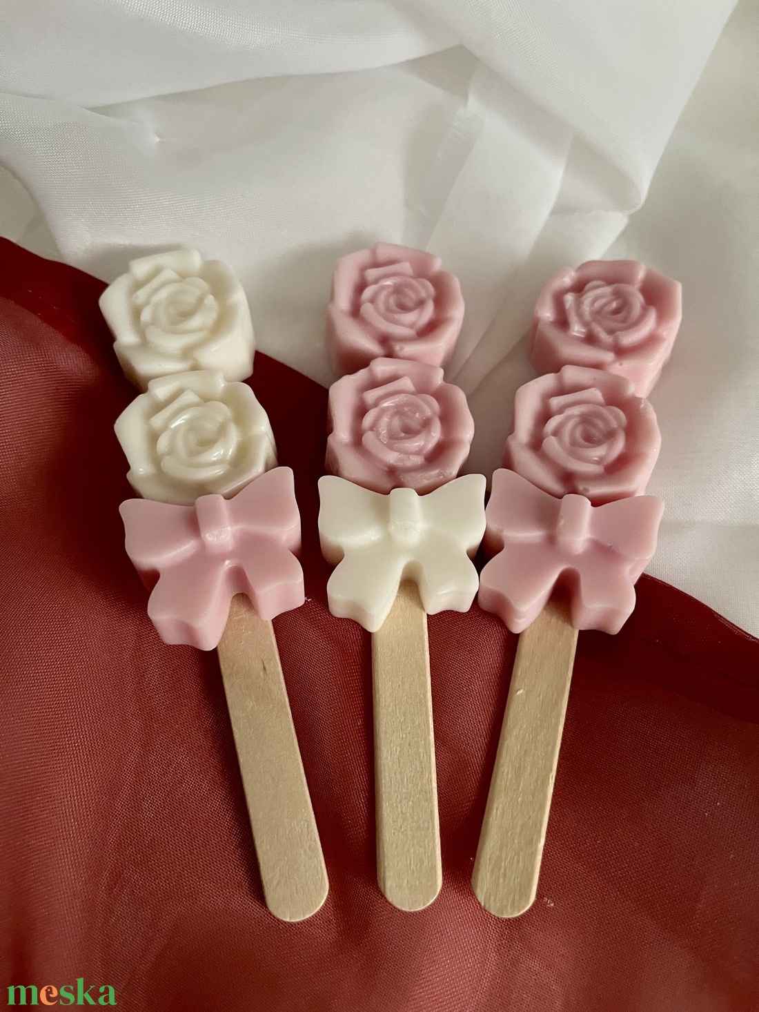 Illatviasz szett  �Baby Girl Coming� - baba - mama - babaemlékek - bababejelentők - Meska.hu