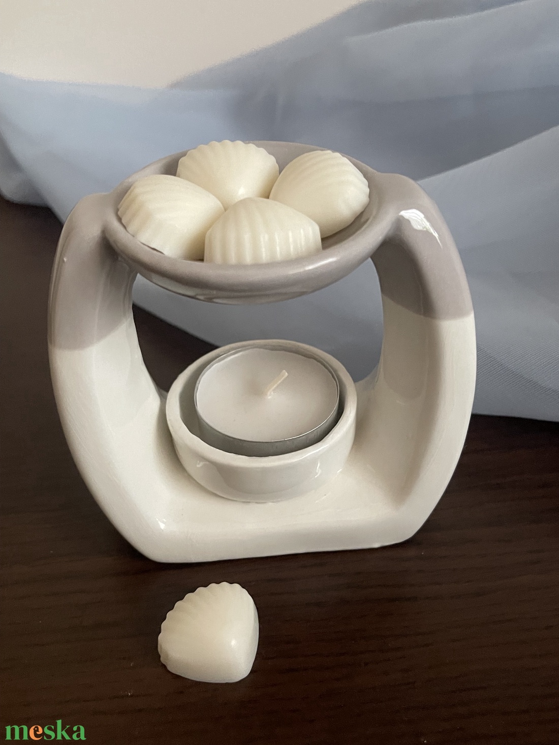 Szójaviasz �Baccarat kagylók� - otthon & életmód - gyertya, illat, aroma - illatviasz - Meska.hu