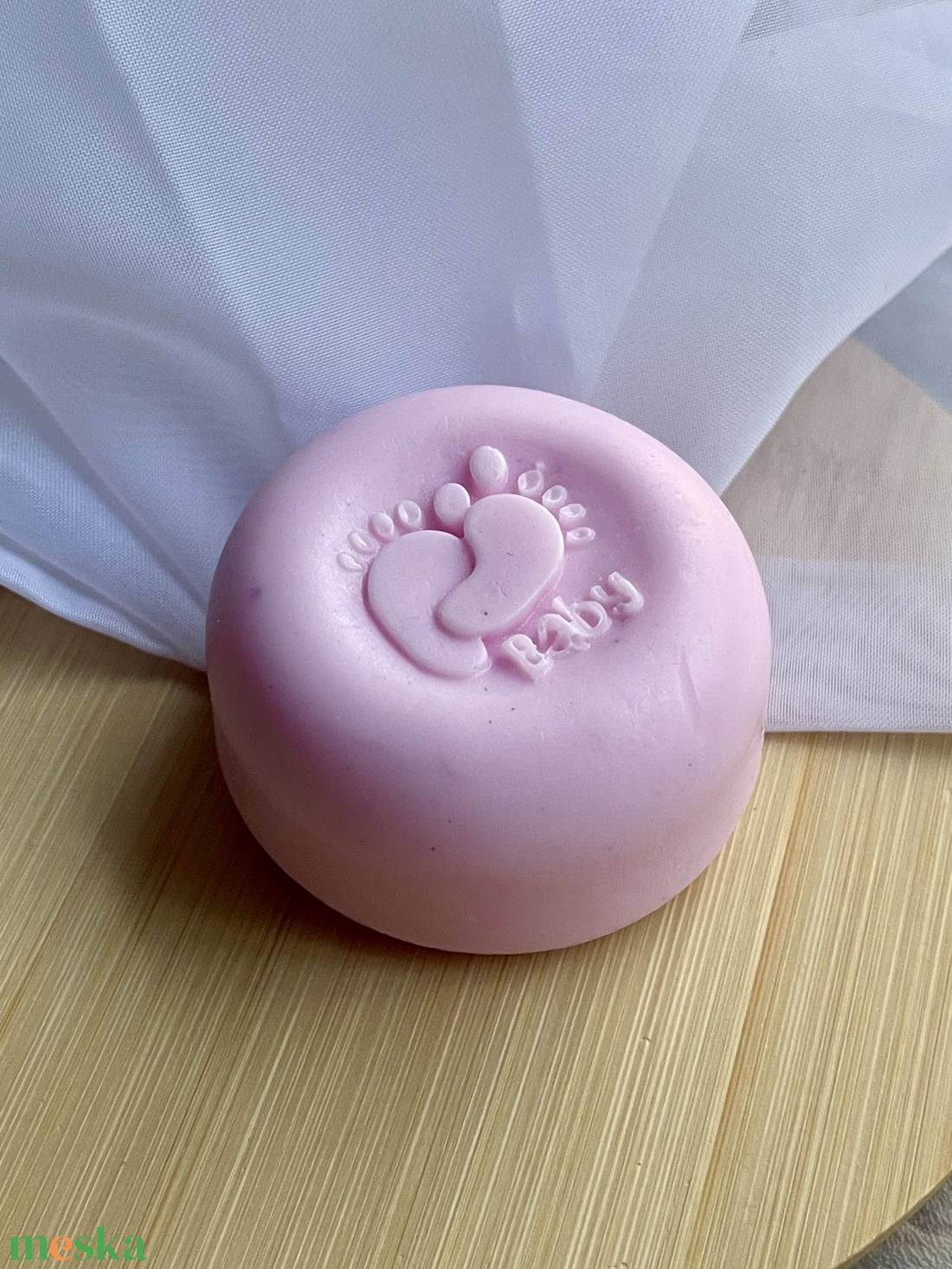 Bababejelentő  szappan Levendula/BabyComing Soon - szépségápolás - szappan & fürdés - kézműves szappan - Meska.hu