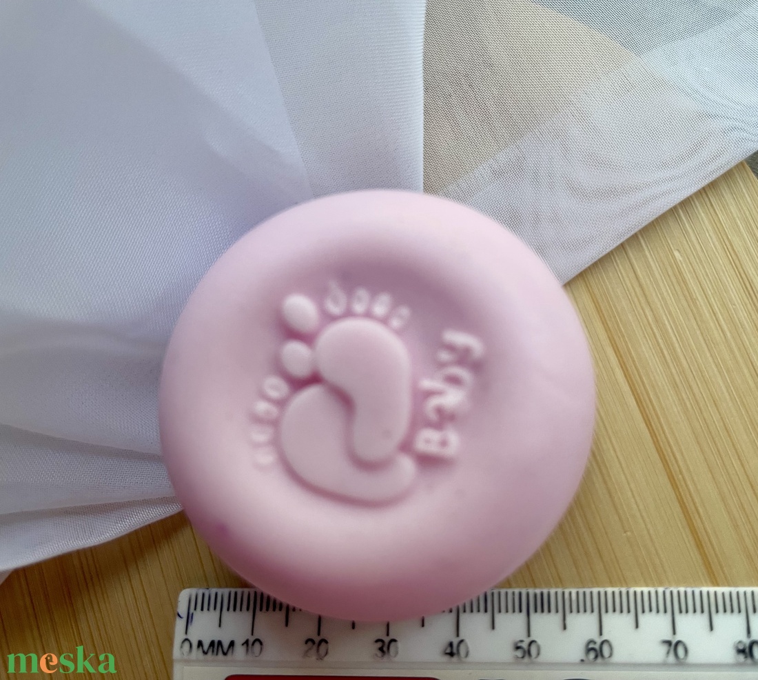 Bababejelentő  szappan Levendula/BabyComing Soon - szépségápolás - szappan & fürdés - kézműves szappan - Meska.hu