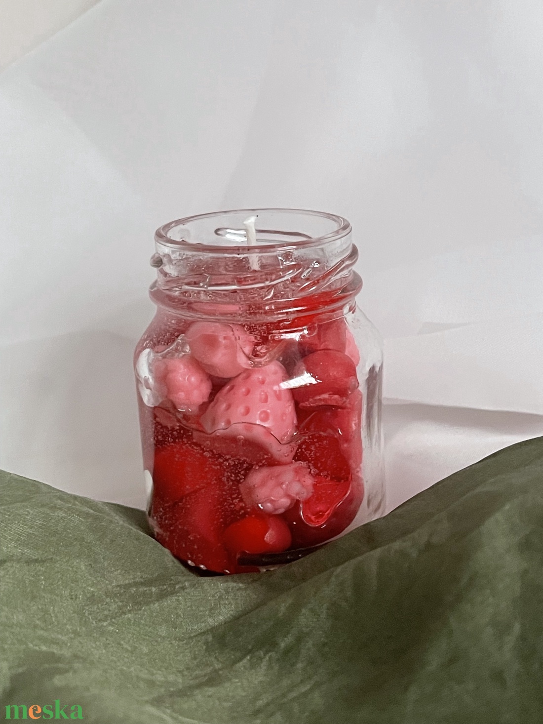 Illatgyertya �Eperdzsem� - otthon & életmód - gyertya, illat, aroma - gyertya - Meska.hu