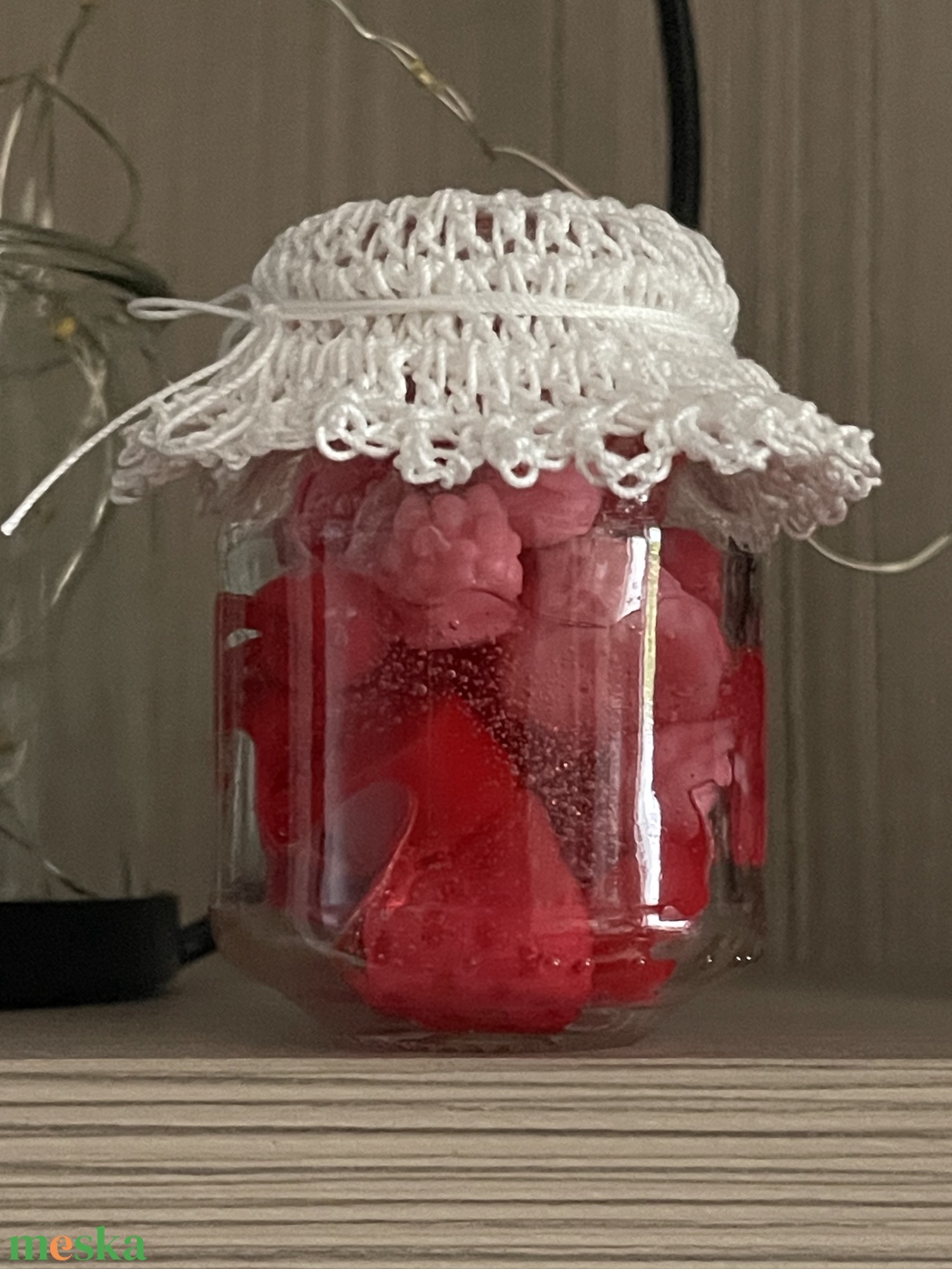 Illatgyertya �Eperdzsem� - otthon & életmód - gyertya, illat, aroma - gyertya - Meska.hu