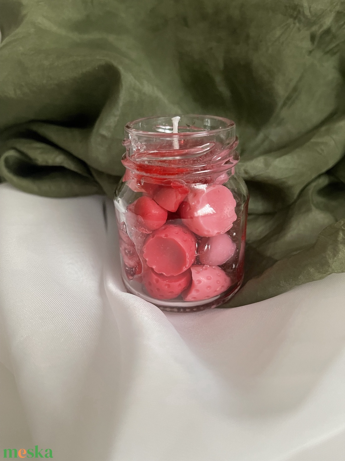 Illatgyertya �Eperdzsem� - otthon & életmód - gyertya, illat, aroma - gyertya - Meska.hu