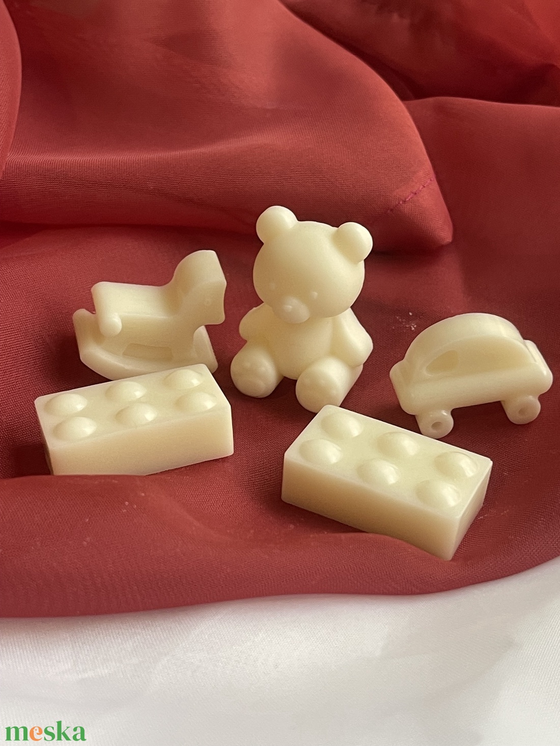Bababejelentő szója illatviasz kisfiús - baba - mama - babaemlékek - bababejelentők - Meska.hu