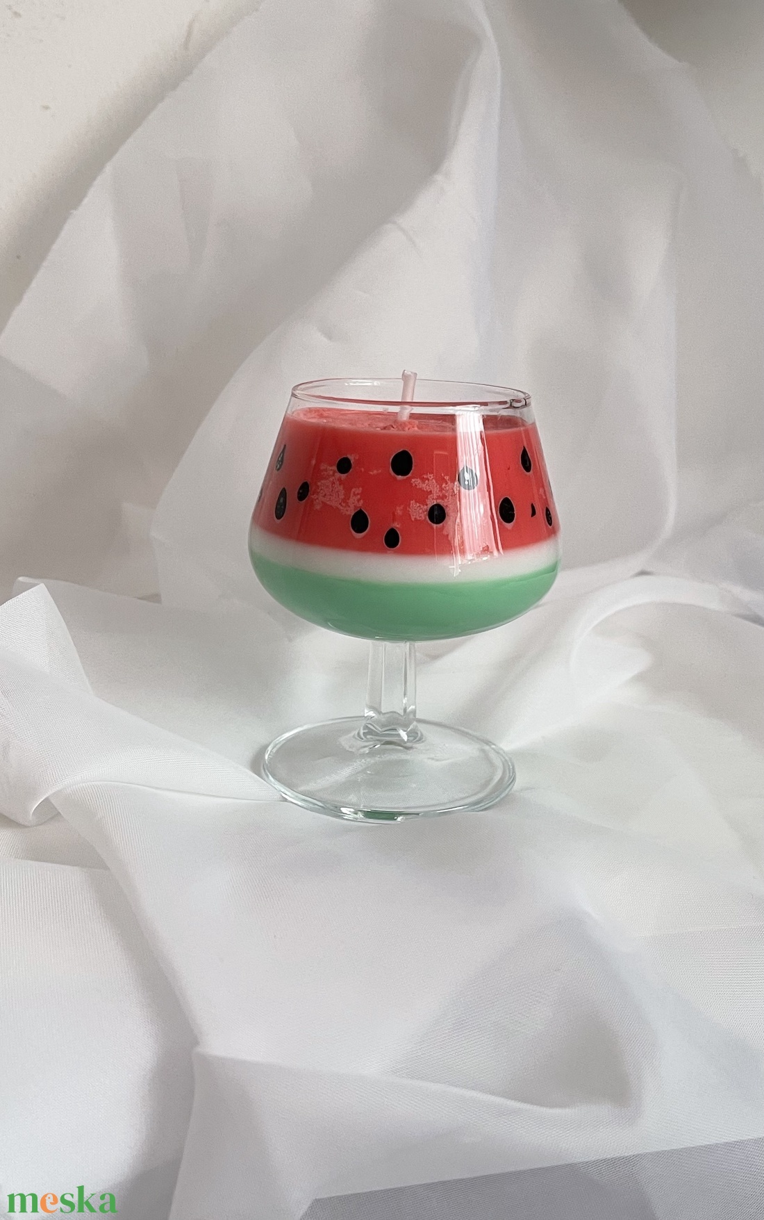 Szójaviasz illatgyertya �SummerFeeling� - otthon & életmód - gyertya, illat, aroma - gyertya - Meska.hu