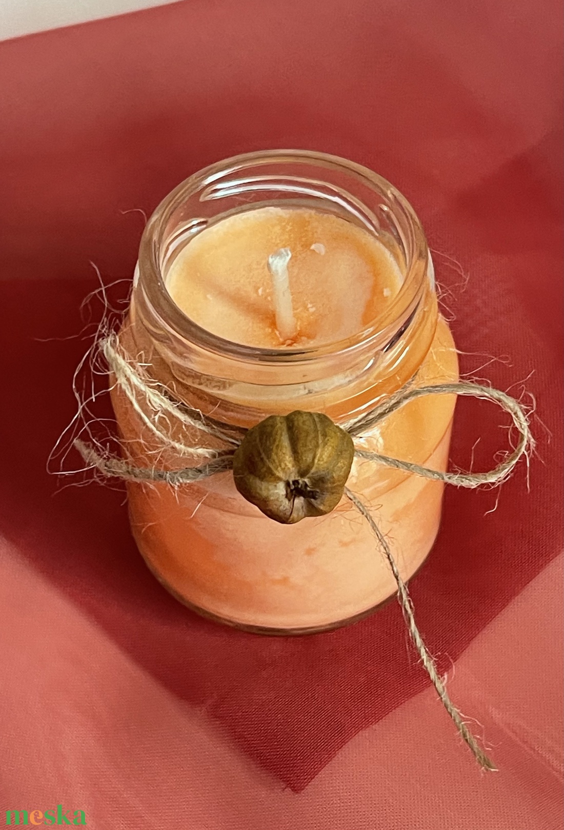 Szója illatgyertya Pumpkin Spice - otthon & életmód - gyertya, illat, aroma - gyertya - Meska.hu