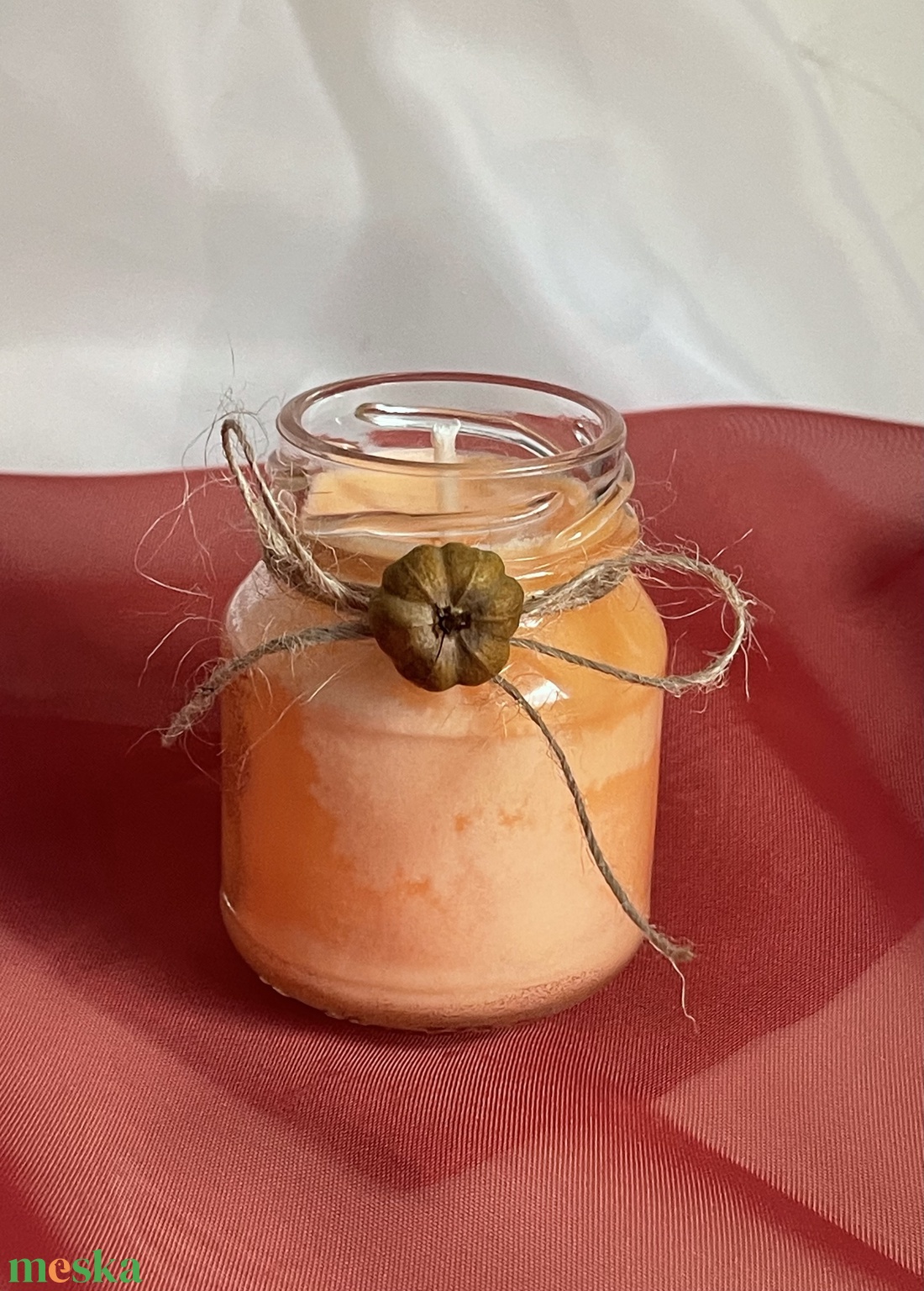 Szója illatgyertya Pumpkin Spice - otthon & életmód - gyertya, illat, aroma - gyertya - Meska.hu