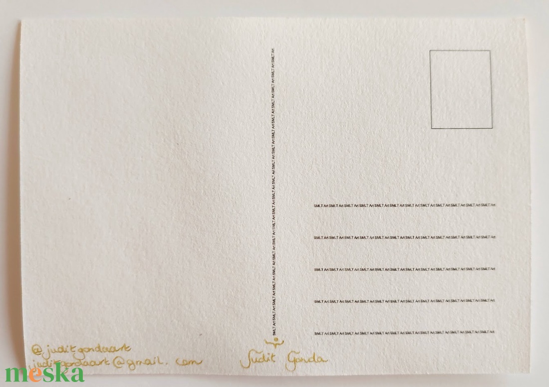 Eredeti akvarell őszi mesés képeslap festmény - művészet - festmény - akvarell - Meska.hu