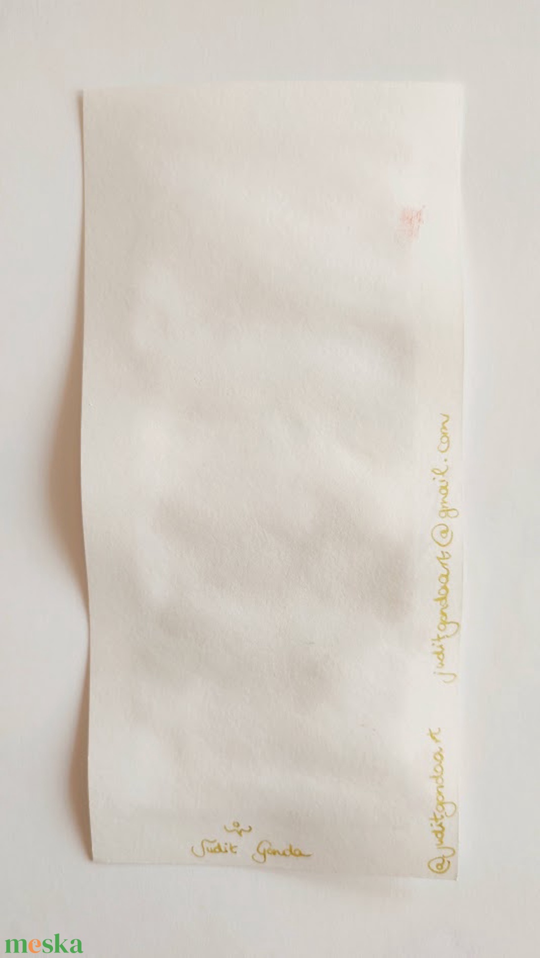 Eredeti akvarell festmény könyvjelző - művészet - festmény - akvarell - Meska.hu