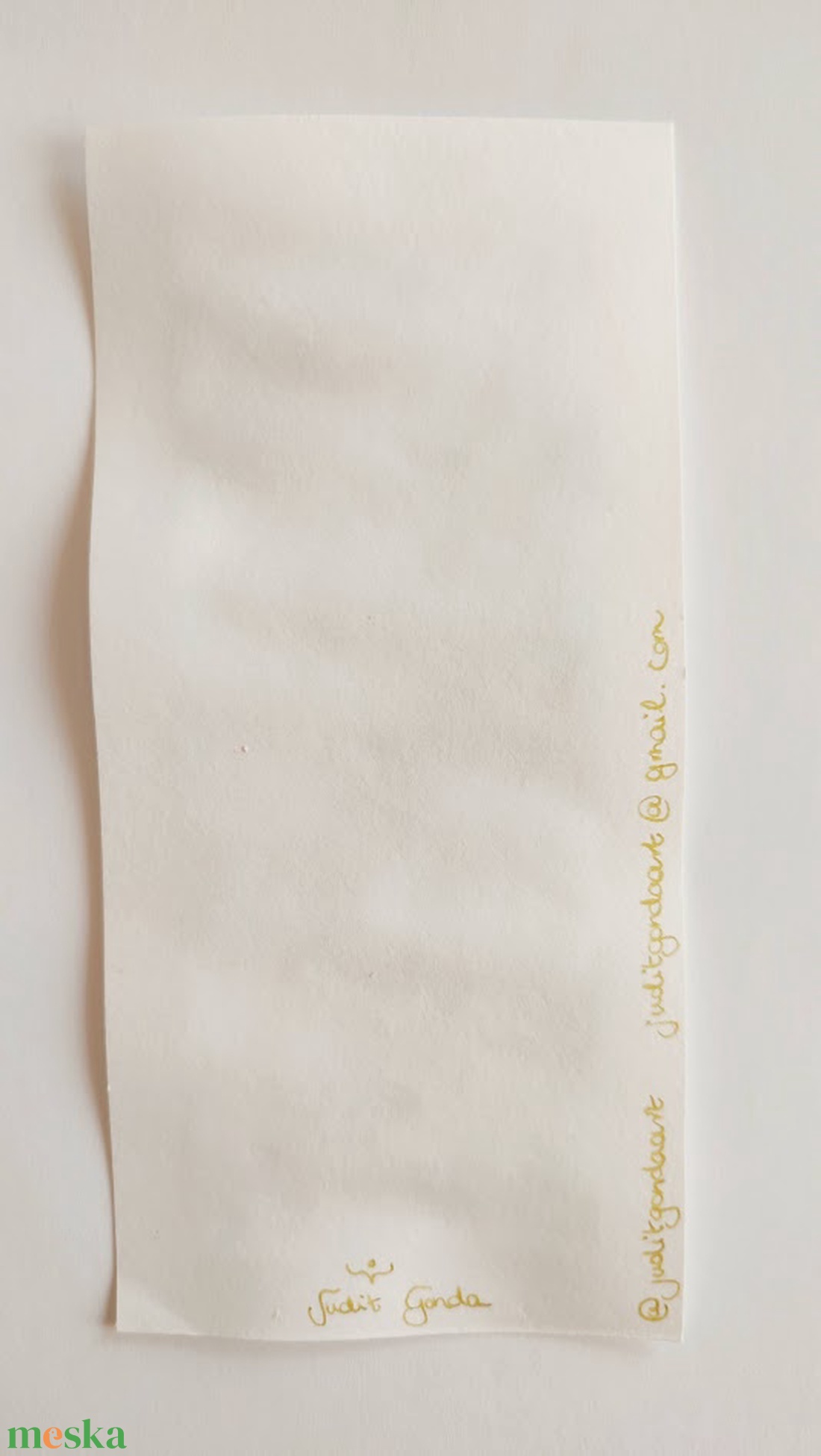 Eredeti akvarell festmény könyvjelző - művészet - festmény - akvarell - Meska.hu