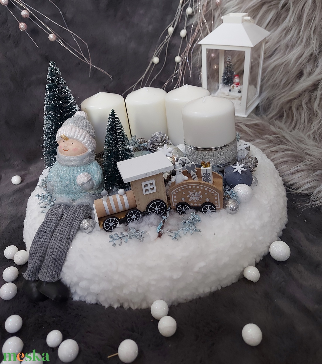 Kisfiúval adventi koszorú - karácsony - adventi díszek - adventi asztaldísz - Meska.hu Kisfiúval adventi koszorú - karácsony - adventi díszek - adventi asztaldísz - Meska.hu