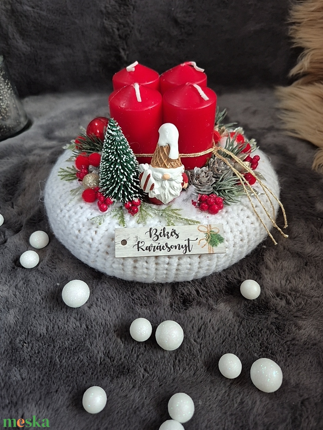 Adventi koszorú  - karácsony - adventi díszek - adventi koszorú - Meska.hu Adventi koszorú  - karácsony - adventi díszek - adventi koszorú - Meska.hu
