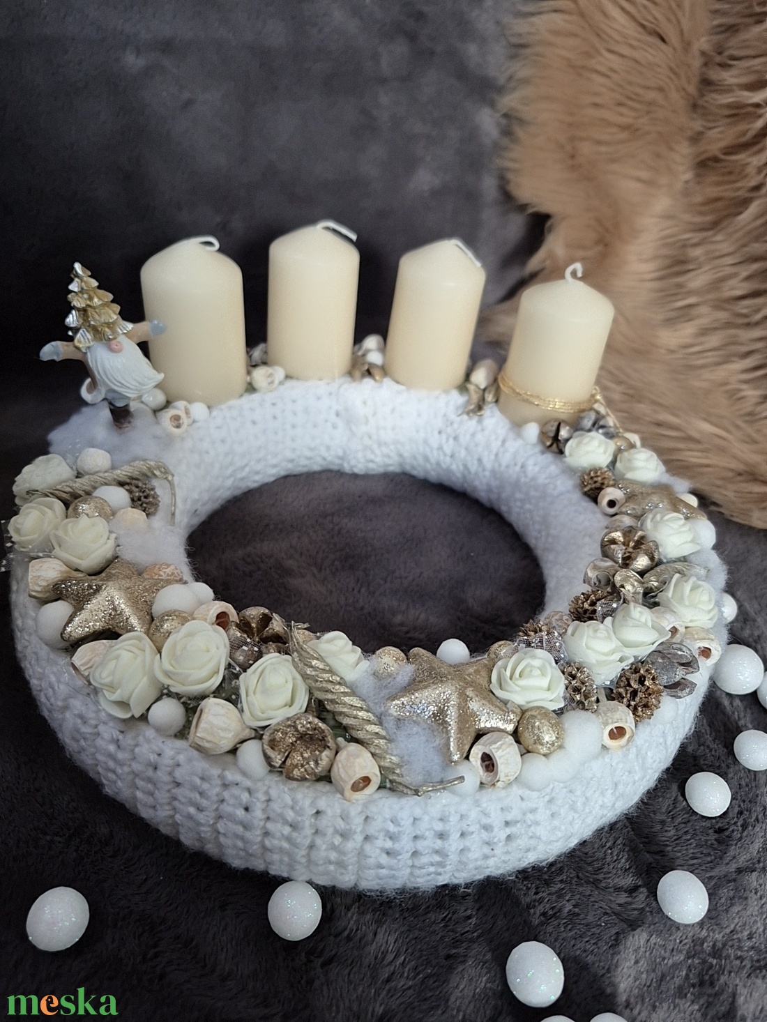 Adventi koszorú  - karácsony - adventi díszek - adventi koszorú - Meska.hu Adventi koszorú  - karácsony - adventi díszek - adventi koszorú - Meska.hu
