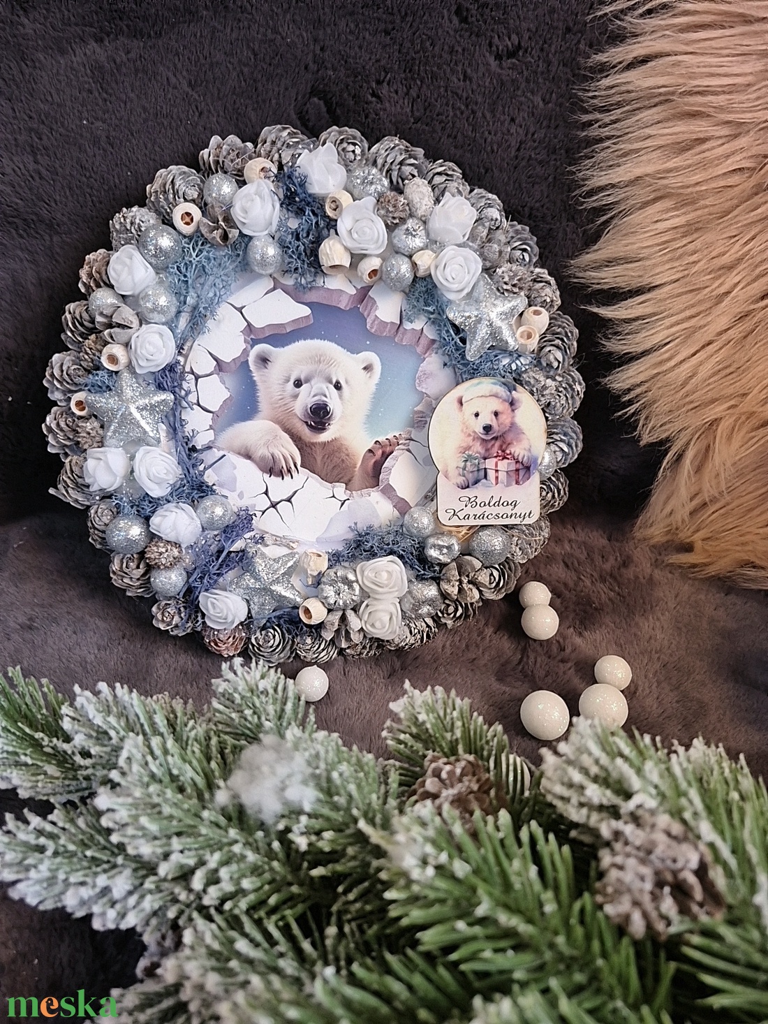 Ajtódísz  - otthon & életmód - dekoráció - ajtó- és ablak dekoráció - ajtódísz & kopogtató - Meska.hu