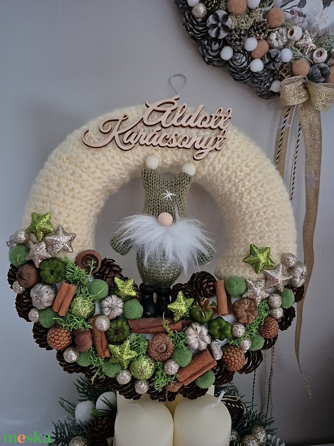 Kopogtató  - otthon & életmód - dekoráció - ajtó- és ablak dekoráció - ajtódísz & kopogtató - Meska.hu