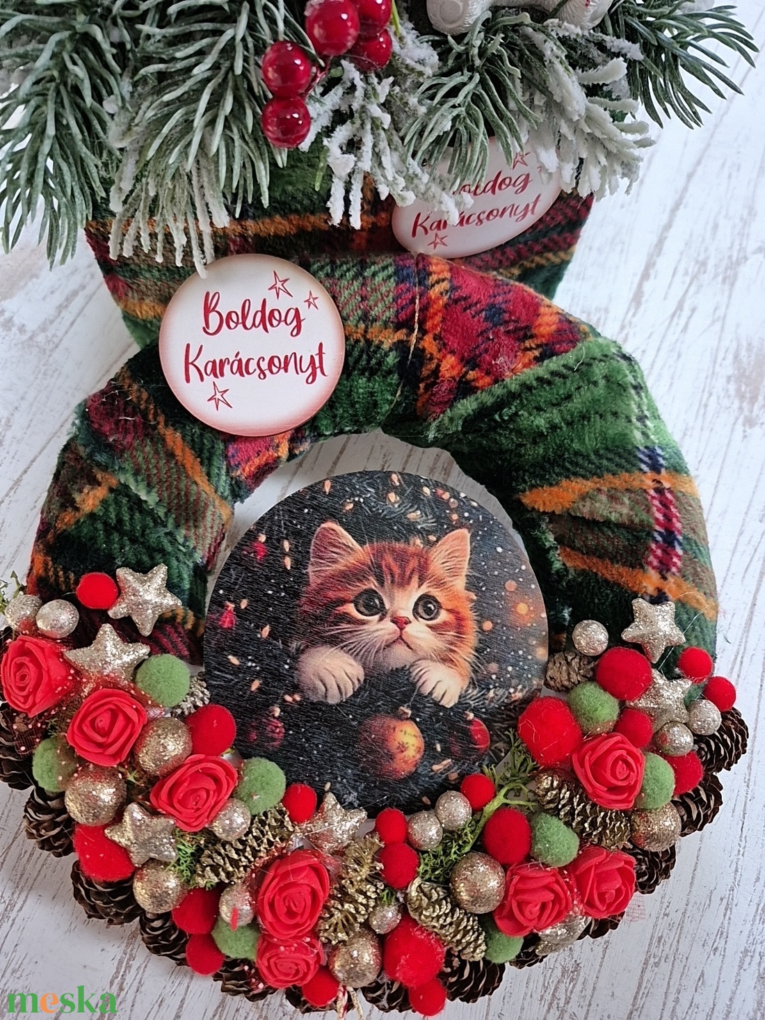 Kopogtató  - otthon & életmód - dekoráció - ajtó- és ablak dekoráció - ajtódísz & kopogtató - Meska.hu