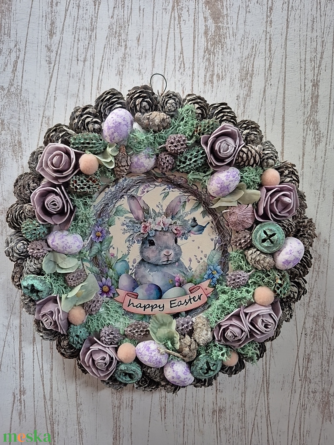 Húsvéti asztaldísz  - otthon & életmód - dekoráció - ajtó- és ablak dekoráció - ajtódísz & kopogtató - Meska.hu