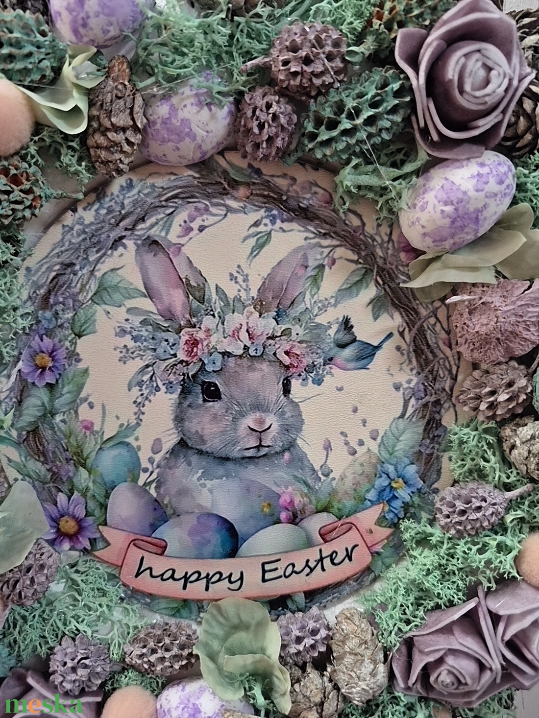 Húsvéti asztaldísz  - otthon & életmód - dekoráció - ajtó- és ablak dekoráció - ajtódísz & kopogtató - Meska.hu