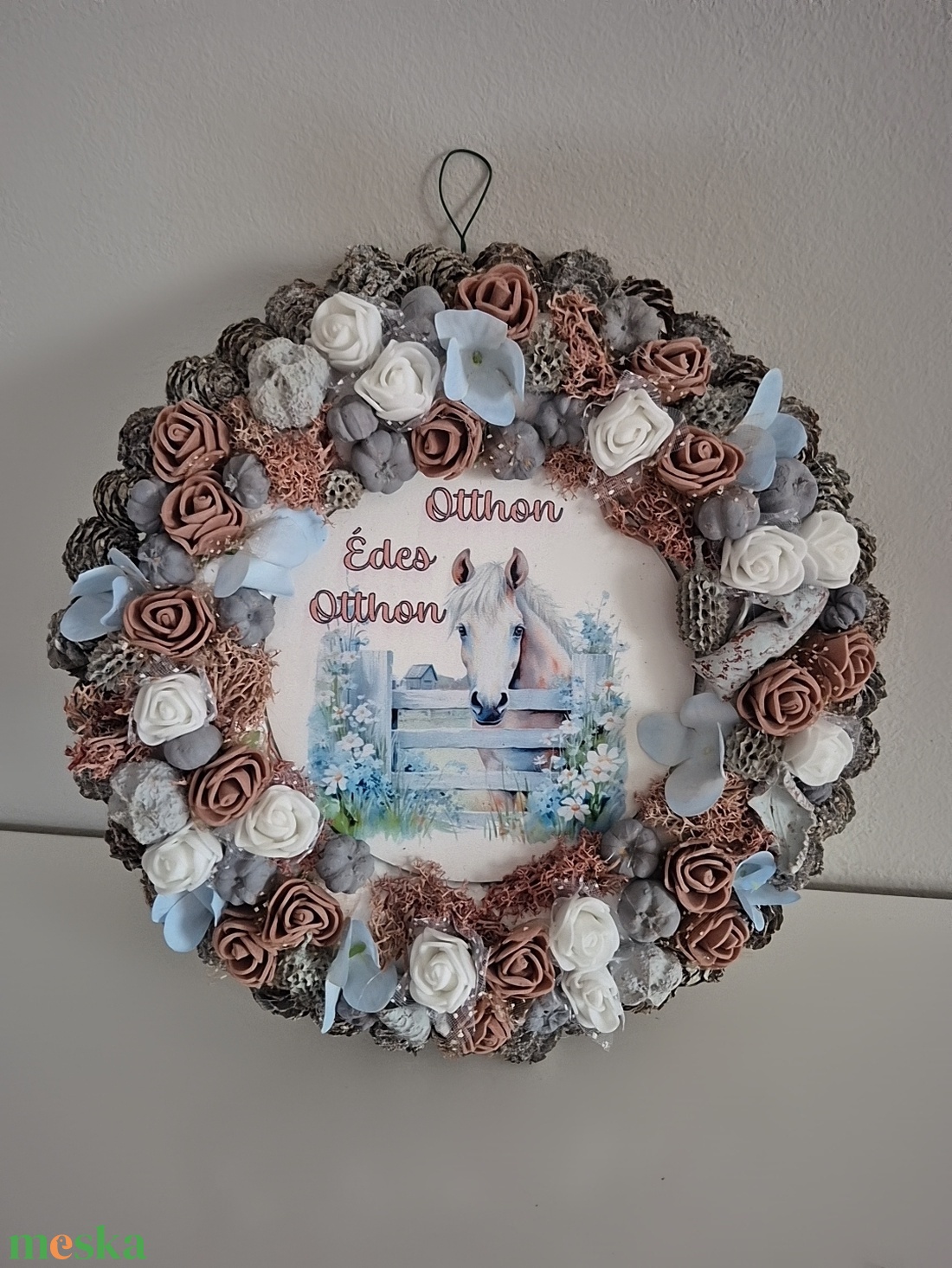 Édes otthon kopogtató  - otthon & életmód - dekoráció - ajtó- és ablak dekoráció - ajtódísz & kopogtató - Meska.hu