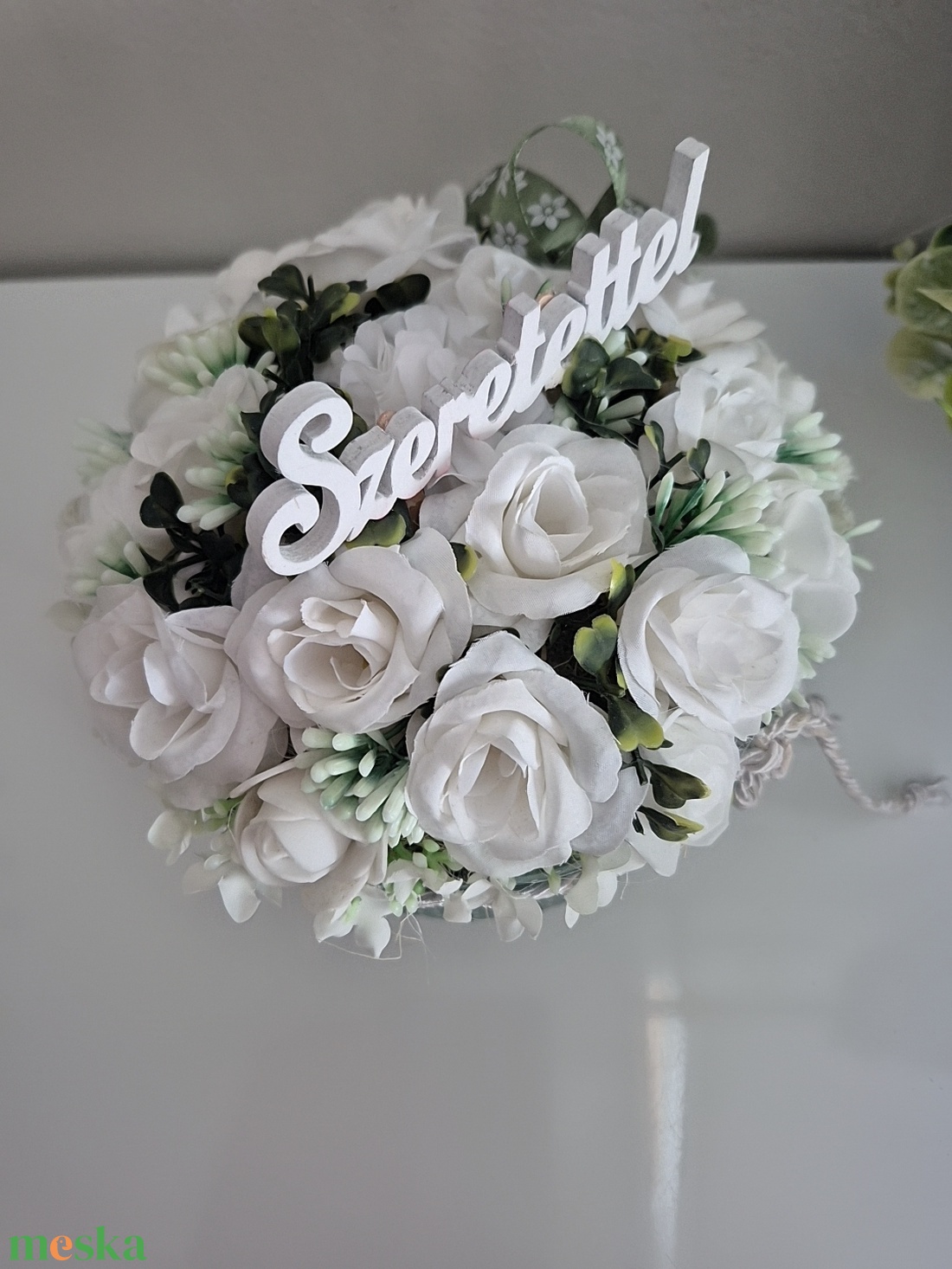 Virág box - otthon & életmód - virágdekoráció - virágok - virágbox - Meska.hu