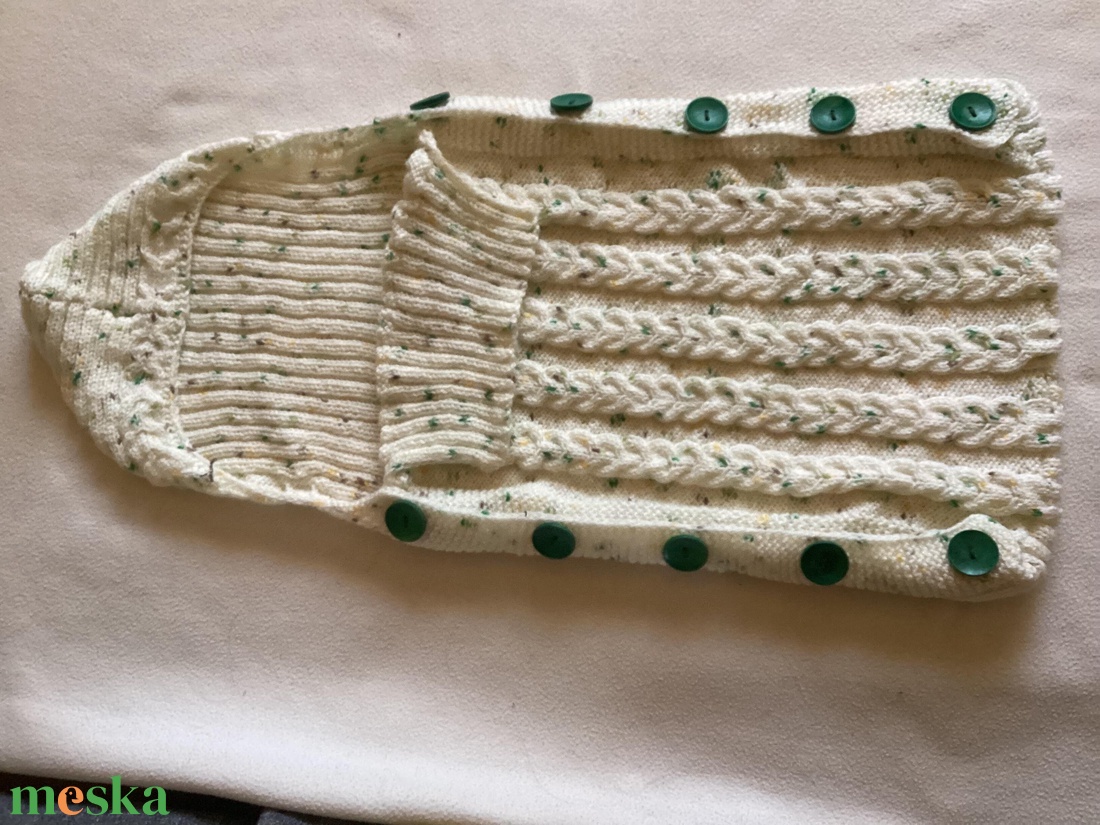 Kötött babazsák  - baba - mama - baba ágynemű - babatakaró, gyerek pléd - Meska.hu