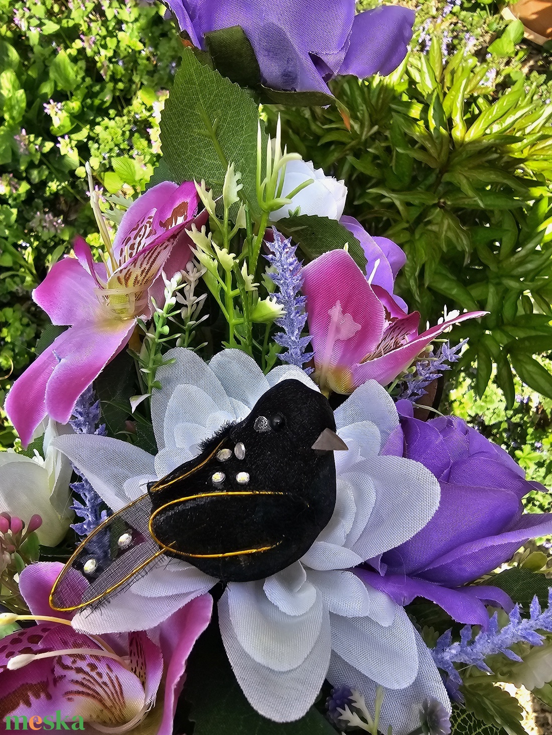 Anyák napi sírdísz - otthon & életmód - vallás - temetkezési tárgy - sírdísz, kegyeleti dísz - Meska.hu