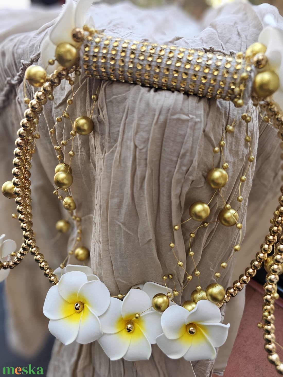 Menyasszonyi csokor Hawaii rózsa  - esküvő - menyasszonyi- és dobócsokor - Meska.hu