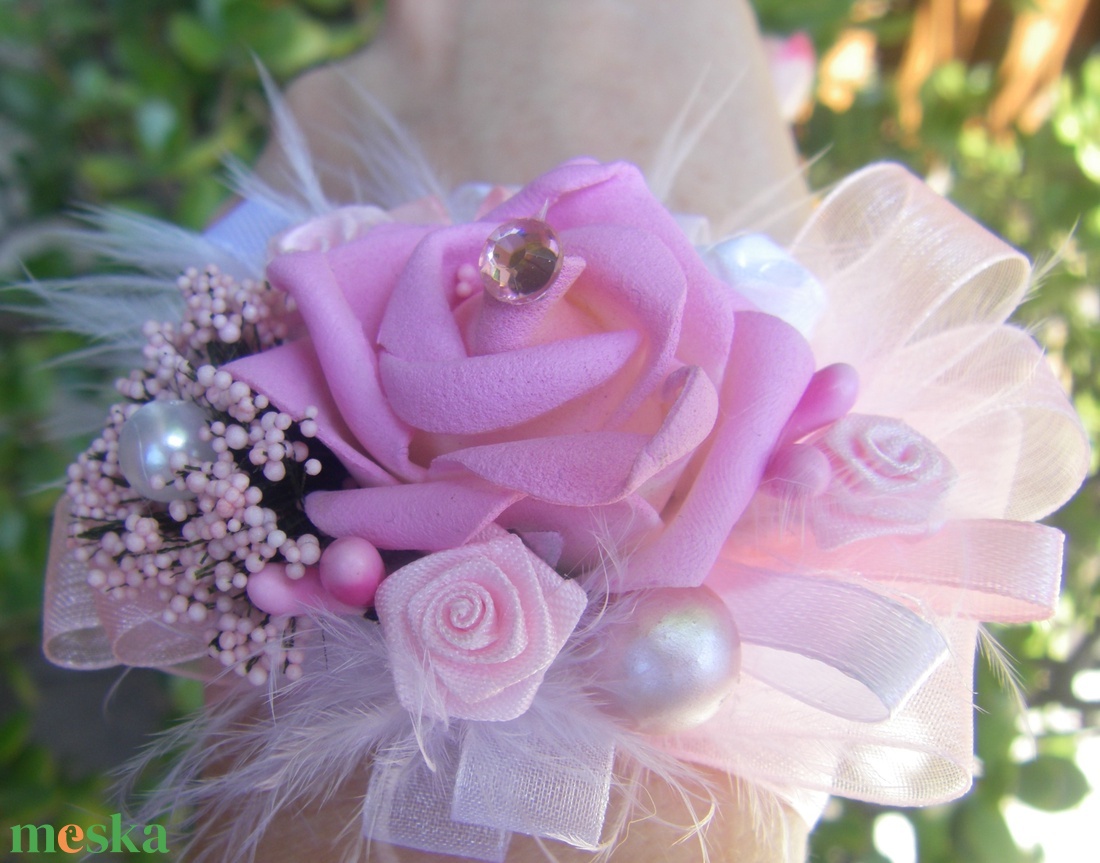 Esküvői kardísz koszorús lány - esküvő - ékszer - karkötő & csuklódísz - Meska.hu