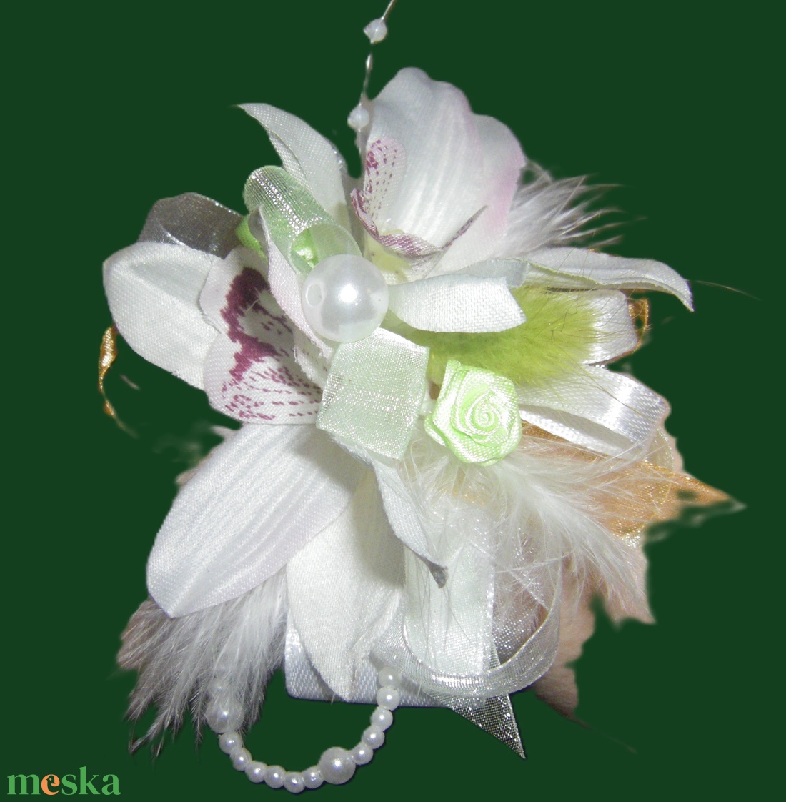 Esküvői kardísz koszorúslánynak  - esküvő - ékszer - karkötő & csuklódísz - Meska.hu