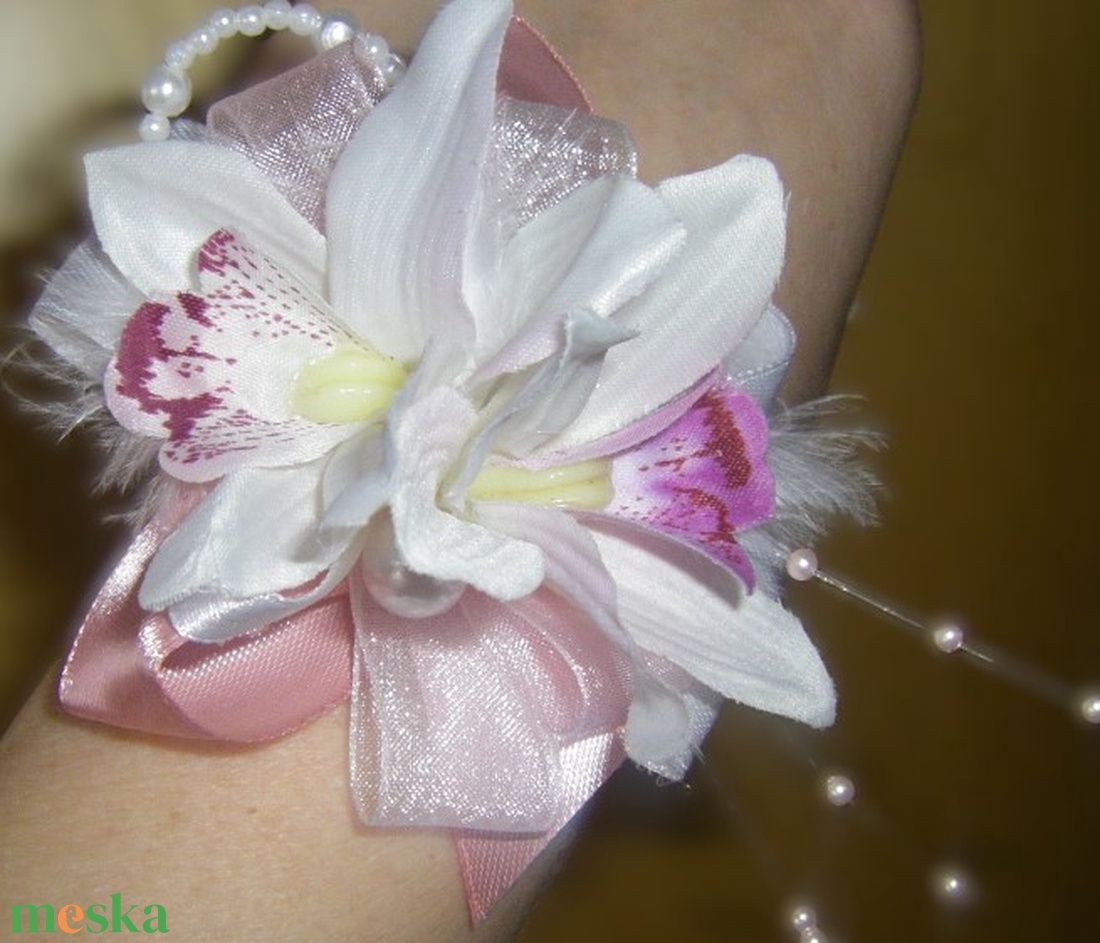 Esküvői kardísz koszorúslánynak  - esküvő - ékszer - karkötő & csuklódísz - Meska.hu