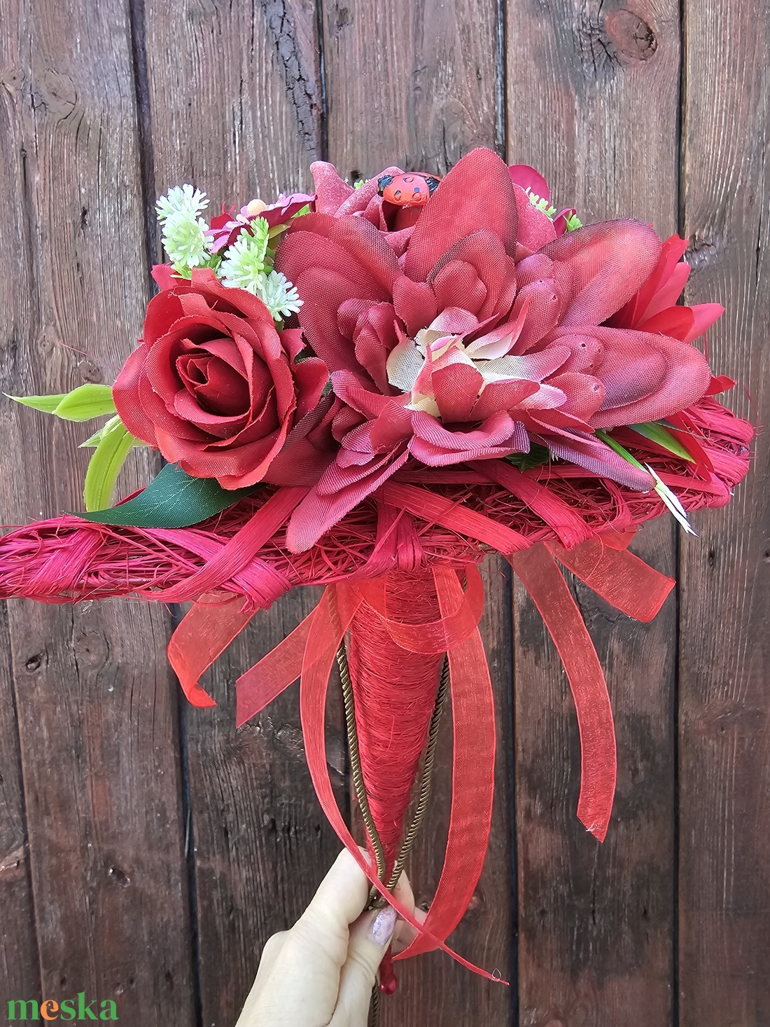 Ballagási vagy anyák napi csokor  - otthon & életmód - virágdekoráció - virágok - virágcsokor - Meska.hu