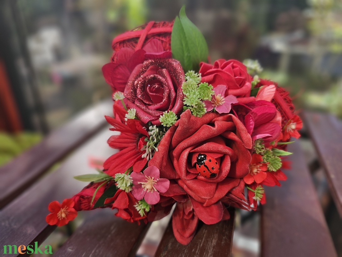 Ballagási vagy anyák napi csokor  - otthon & életmód - virágdekoráció - virágok - virágcsokor - Meska.hu