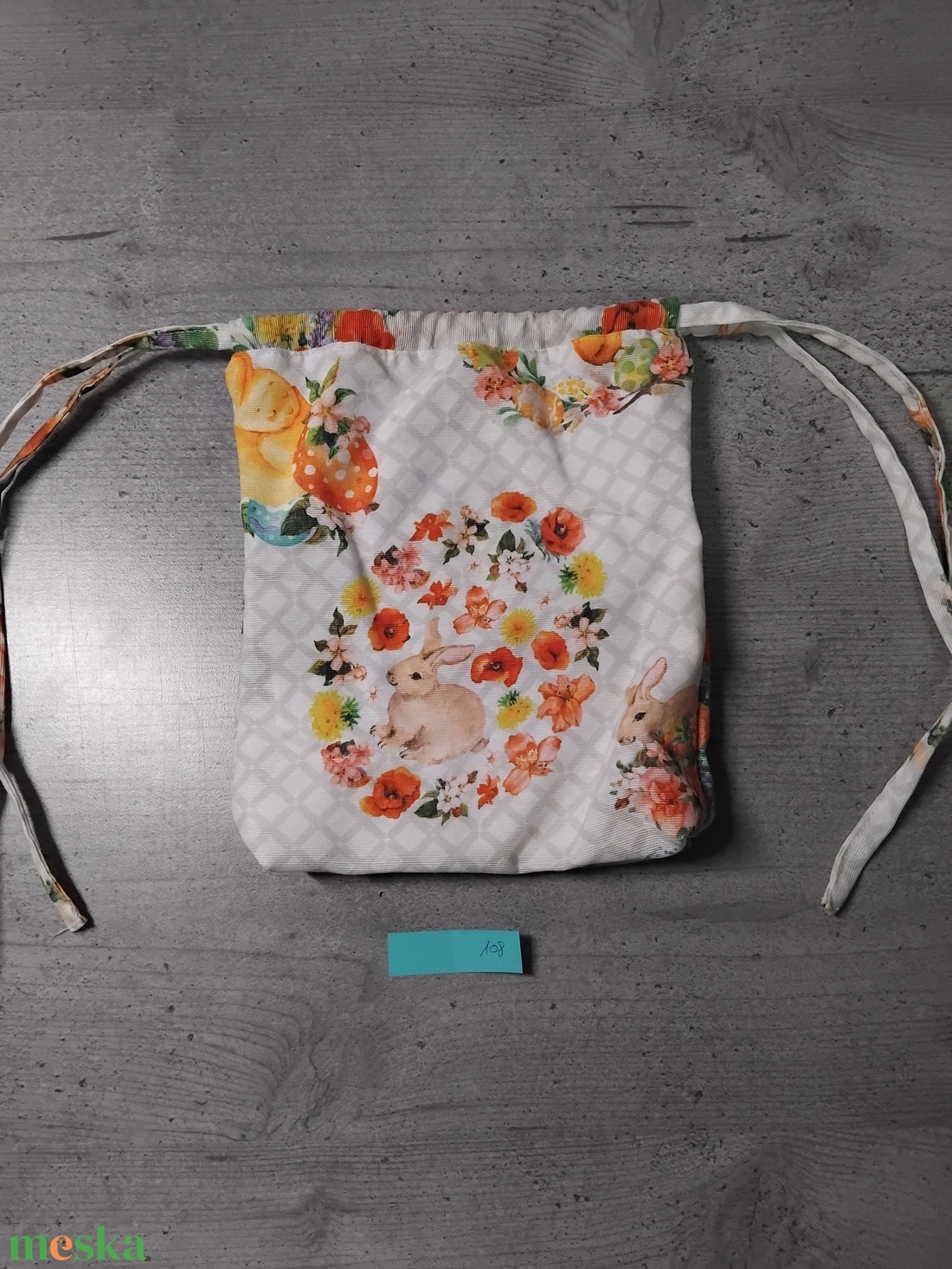 Húsvéti tasak - ünnepi díszek, dekorációk - húsvéti díszek és dekorációk - húsvéti ajándékátadó - Meska.hu