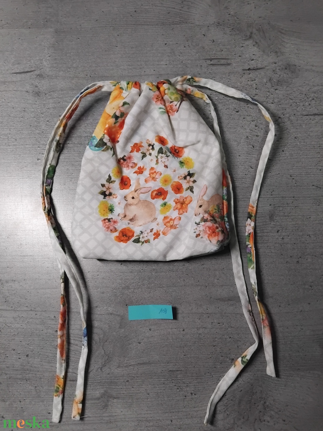 Húsvéti tasak - ünnepi díszek, dekorációk - húsvéti díszek és dekorációk - húsvéti ajándékátadó - Meska.hu