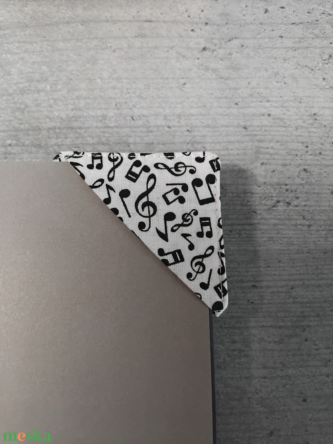 Sarok könyvjelző - könyv & zene - könyvjelző - Meska.hu