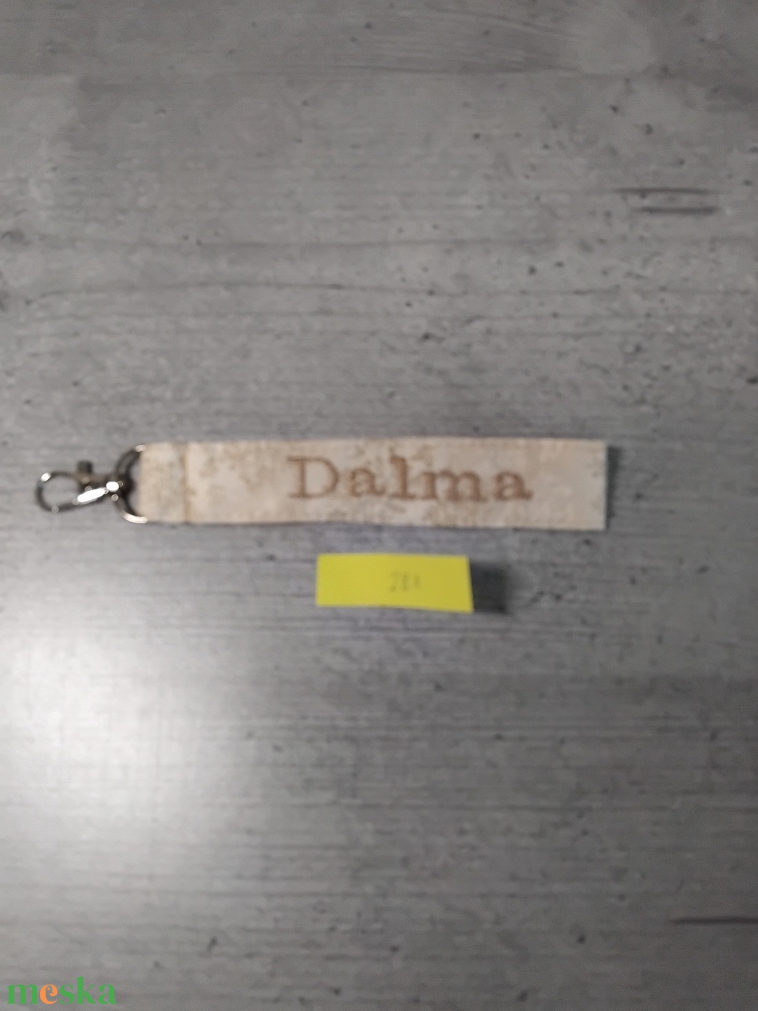 Hímzett neves kulcstartó - táska & tok - kulcstartó & táskadísz - kulcstartó - Meska.hu