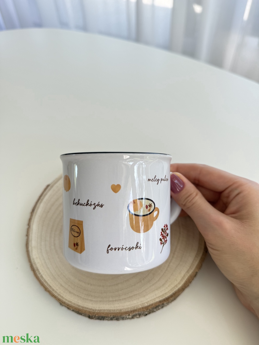 Bekuckózás - kerámia bögre  - otthon & életmód - konyhafelszerelés, tálalás - tálalás - bögre & csésze - Meska.hu Bekuckózás - kerámia bögre  - otthon & életmód - konyhafelszerelés, tálalás - tálalás - bögre & csésze - Meska.hu