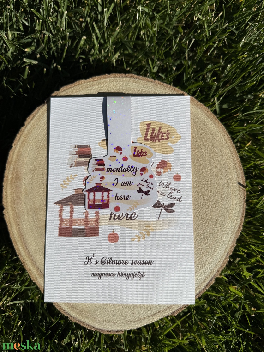 Gilmore - mágneses könyvjelző  - könyv & zene - könyvjelző - Meska.hu Gilmore - mágneses könyvjelző  - könyv & zene - könyvjelző - Meska.hu