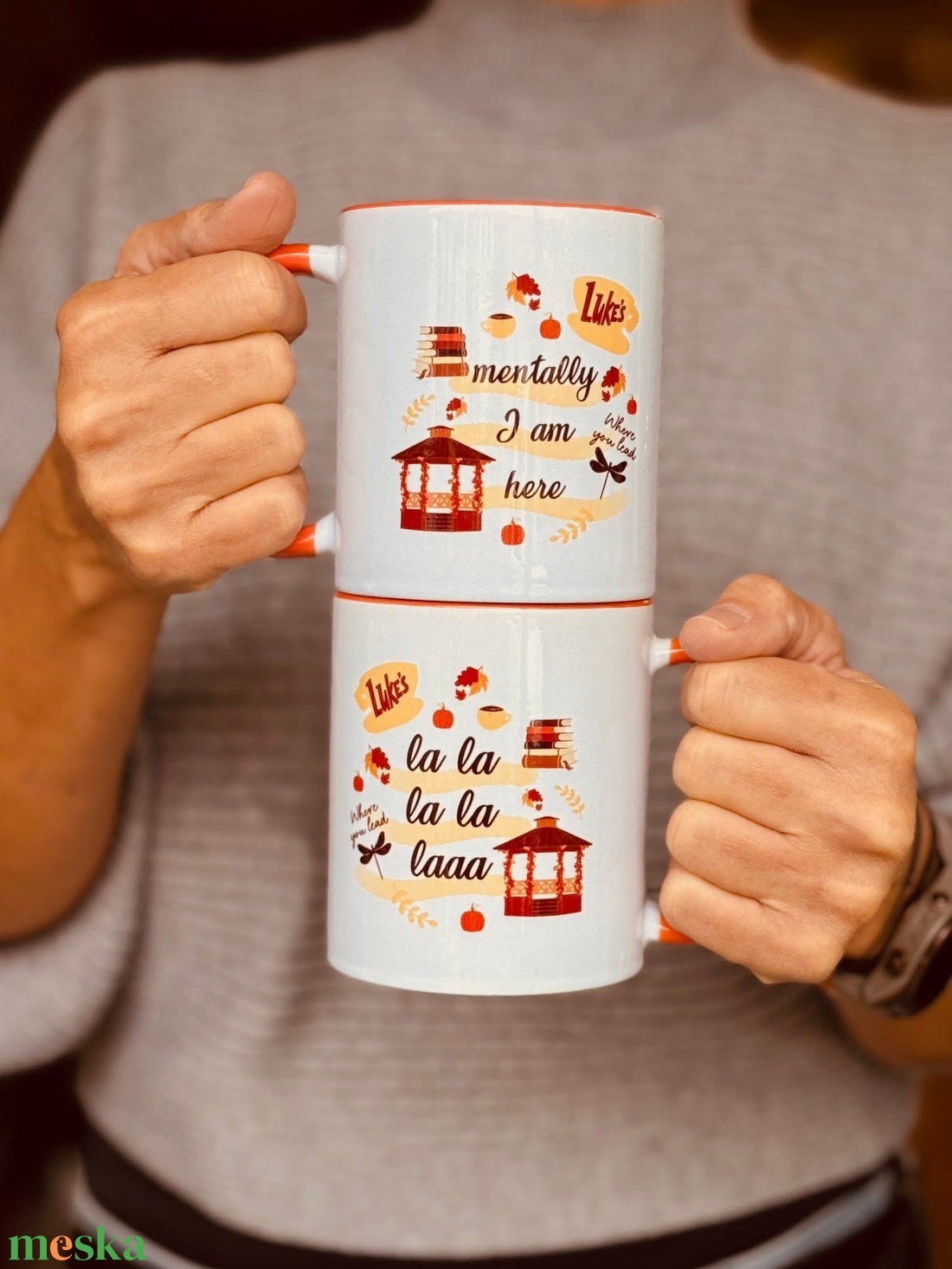 Gilmore - kerámia bögre  - otthon & életmód - konyhafelszerelés, tálalás - tálalás - bögre & csésze - Meska.hu