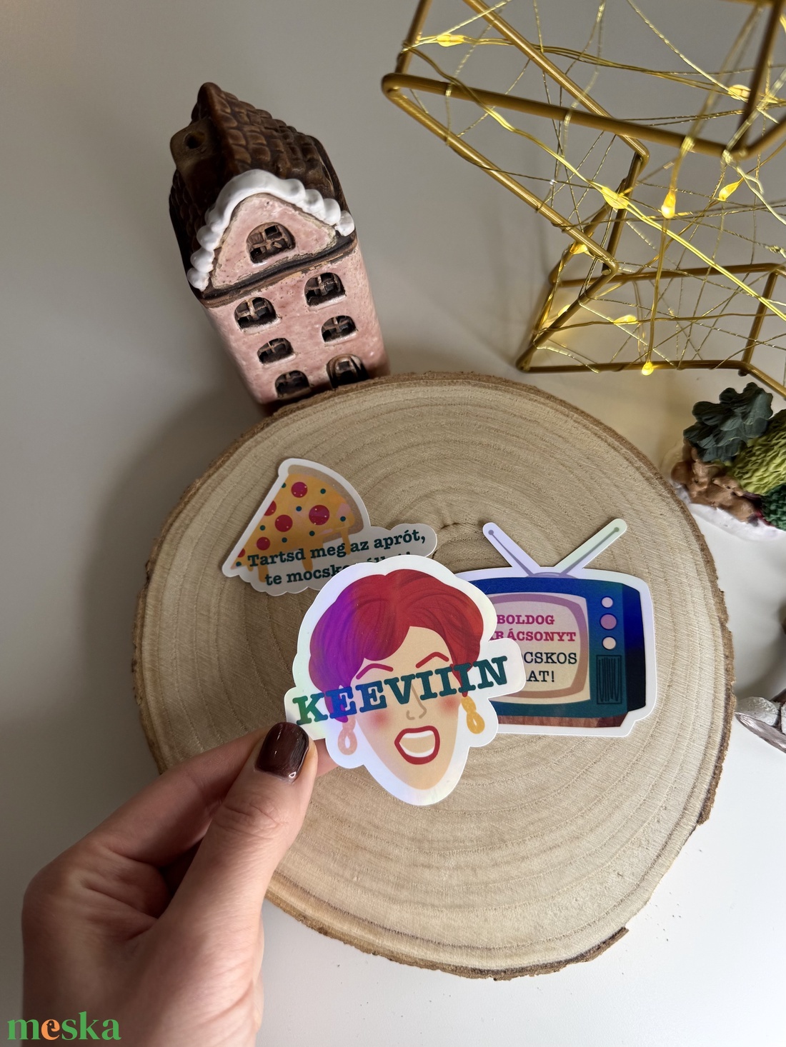 Keeviin - vinyl matrica  - otthon & életmód - papír, írószer - matrica, matrica csomag - Meska.hu