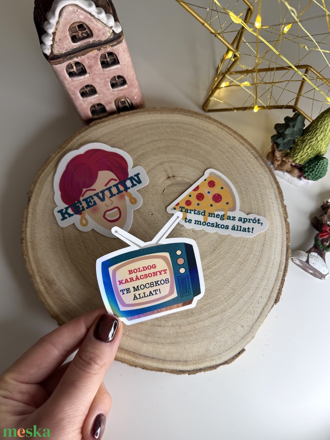 Keeviin - vinyl matrica  - otthon & életmód - papír, írószer - matrica, matrica csomag - Meska.hu