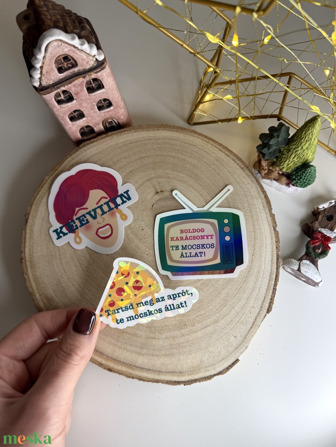 Keeviin - vinyl matrica  - otthon & életmód - papír, írószer - matrica, matrica csomag - Meska.hu