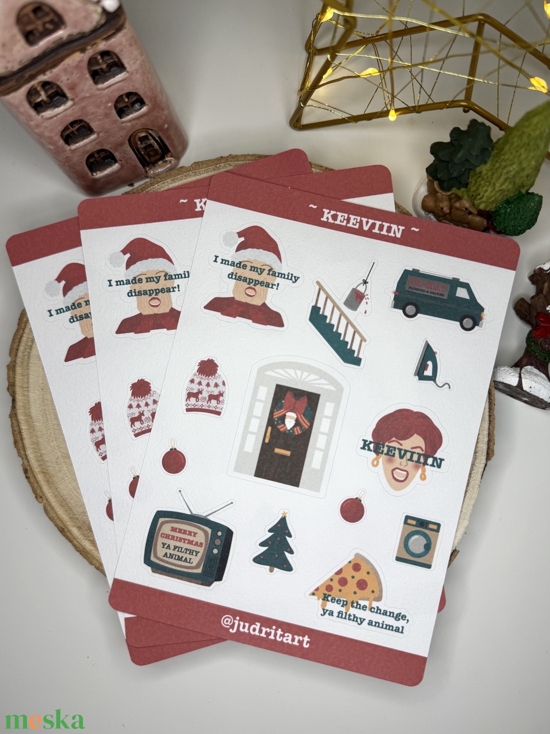 Keeviiin - matricaív - kellékek & szerszámok - dekorációs kellékek - matricaív - Meska.hu