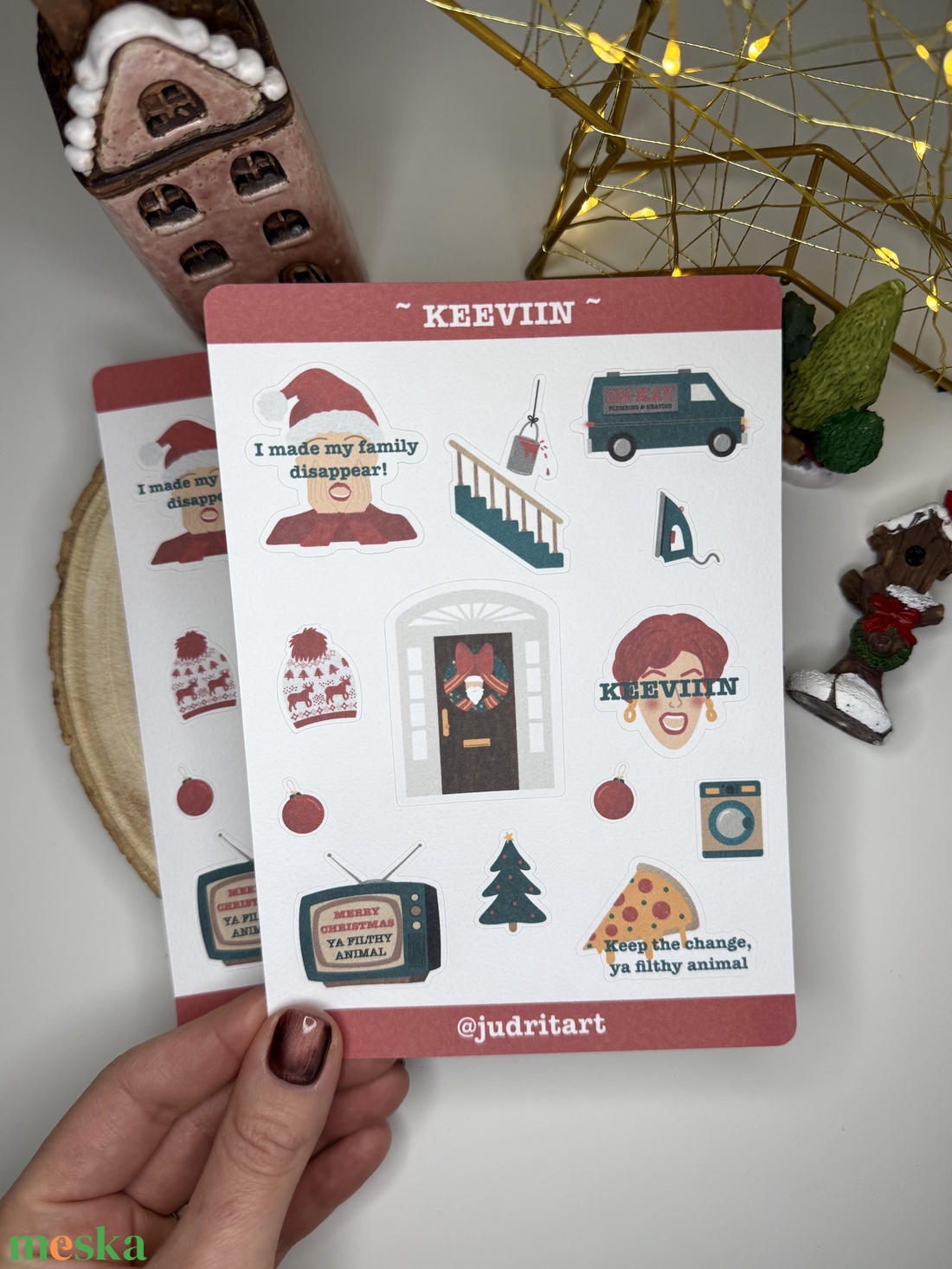 Keeviiin - matricaív - kellékek & szerszámok - dekorációs kellékek - matricaív - Meska.hu