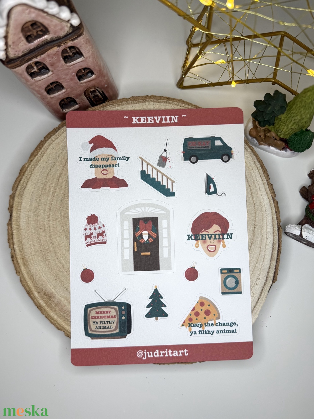 Keeviiin - matricaív - kellékek & szerszámok - dekorációs kellékek - matricaív - Meska.hu