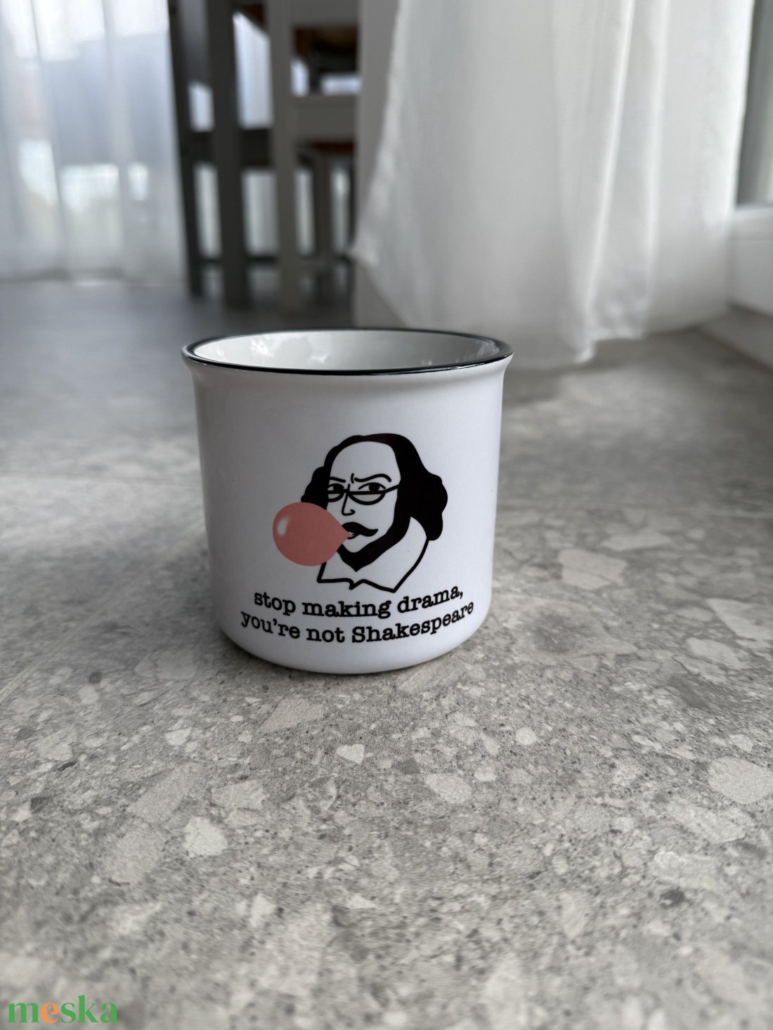 Shakespeare - kerámia bögre  - otthon & életmód - konyhafelszerelés, tálalás - tálalás - bögre & csésze - Meska.hu