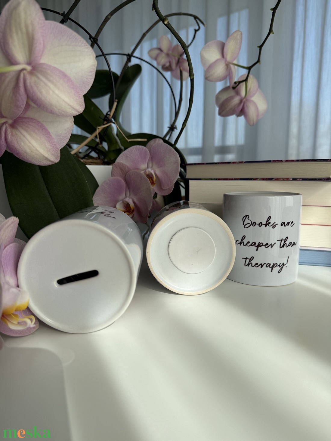 Könyvnapló - persely  - otthon & életmód - dekoráció - asztal és polc dekoráció - persely - Meska.hu