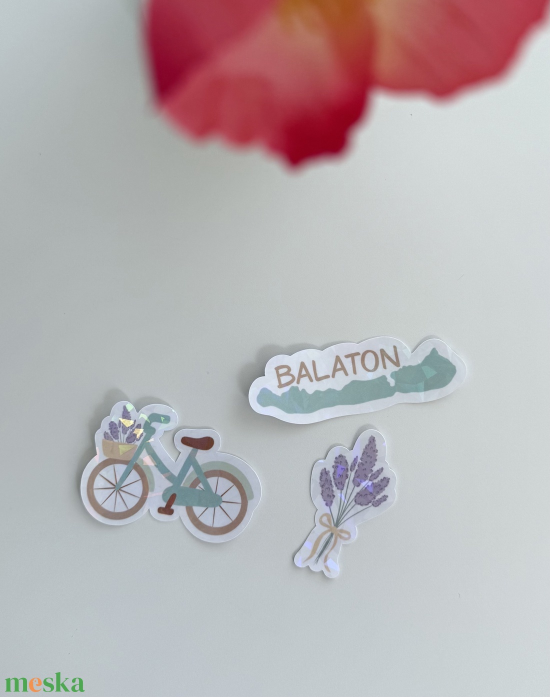 Nekem a Balaton - vinyl matrica - otthon & életmód - papír, írószer - matrica, matrica csomag - Meska.hu